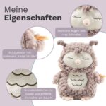 Steiff Kuscheltier Ollie Eule, Süßes Stofftier, Jungen, Mädchen & Babys ab 0 Monaten, Friends, PlüschtierBeige – Bild 5