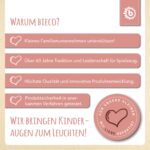 Bieco Kuscheltier Reh Ella mit Rassel | Baby ab 0 Monate Stofftier Baby Plüschtier Reh rentier – Bild 2