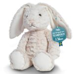 Mollis Hase Kuscheltier Baby (36cm groß) – Weiches Stofftier für Kinder & Babys – Kue