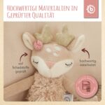 Bieco Kuscheltier Reh Ella mit Rassel | Baby ab 0 Monate Stofftier Baby Plüschtier Reh rentier – Bild 4